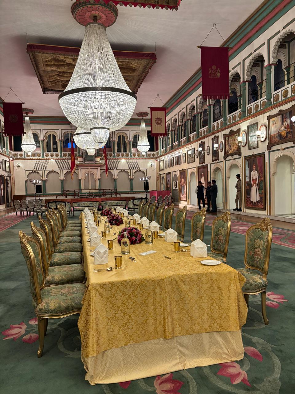 Royal Buffet Dinner Setup